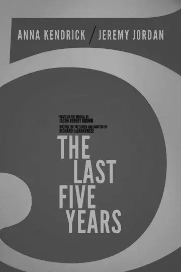 Plakat do filmu "Ostatnie pięć lat" #1493111