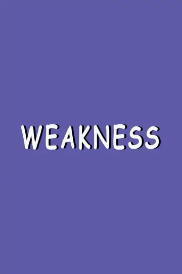 Plakat do filmu "Weakness" #1125567