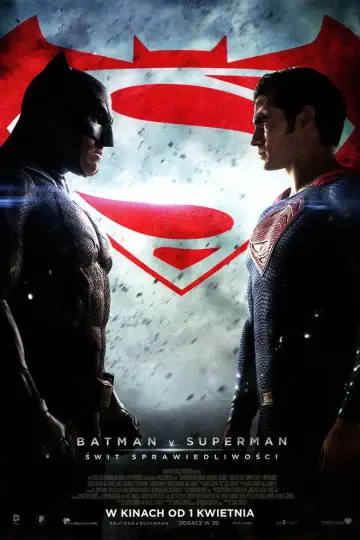 Plakat do filmu "Batman v Superman: Świt sprawiedliwości" #566257