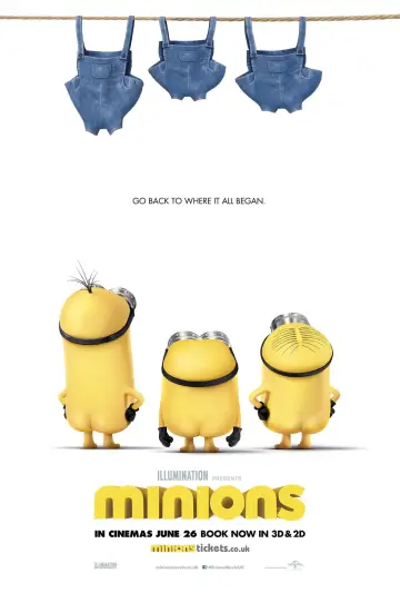 Plakat do filmu "Minionki" #83609