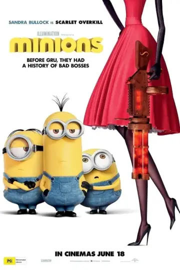 Plakat do filmu "Minionki" #83618