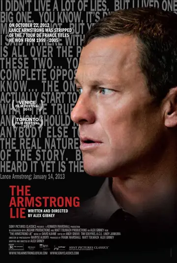 Plakat do filmu "Kłamstwa Armstronga" #1065639