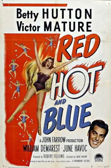 Plakat do filmu "Red, Hot and Blue" #971835