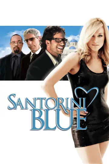 Santorini Blue plakat