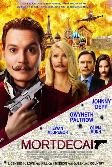 Plakat do filmu "Bezwstydny Mortdecai" #332810