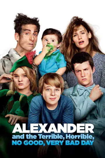 Plakat do filmu "Aleksander - okropny, straszny, niezbyt dobry, bardzo zły dzień" #1000660