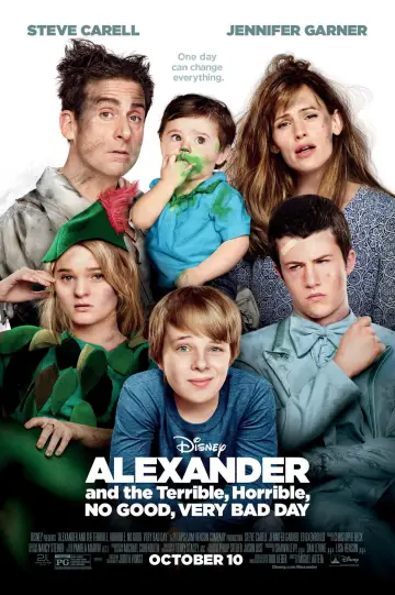 Plakat do filmu "Aleksander - okropny, straszny, niezbyt dobry, bardzo zły dzień" #1633039