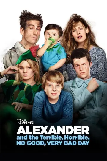 Plakat do filmu "Aleksander - okropny, straszny, niezbyt dobry, bardzo zły dzień" #298468