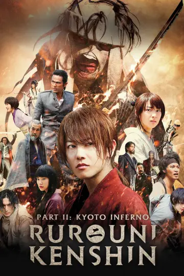 Plakat do filmu "Rurouni Kenshin: Kyoto Inferno - Part 2" #86169