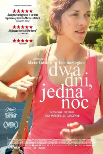 Plakat do filmu "Dwa dni, jedna noc" #993493