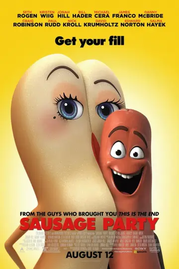 Plakat do filmu "Sausage Party" #318157