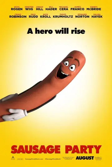 Plakat do filmu "Sausage Party" #318159