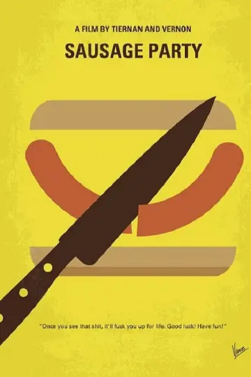 Plakat do filmu "Sausage Party" #318160