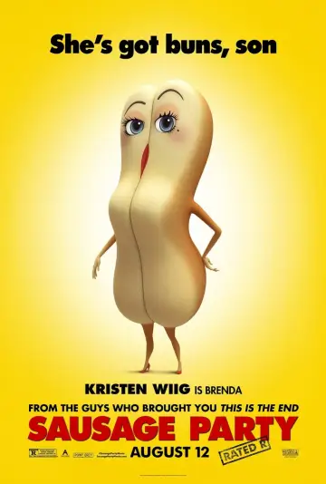 Plakat do filmu "Sausage Party" #657673