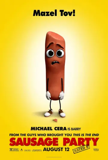 Plakat do filmu "Sausage Party" #657674