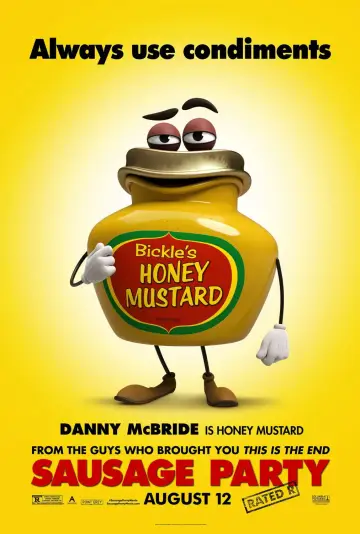 Plakat do filmu "Sausage Party" #657678