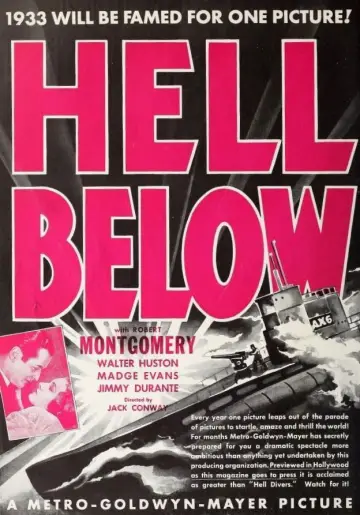 Plakat do filmu "Hell Below" #706134