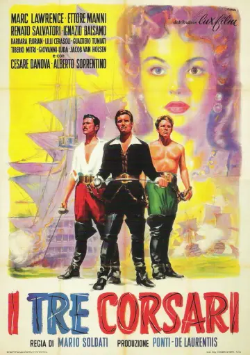 I tre corsari plakat