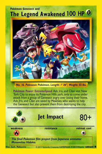 Plakat do filmu "Pokémon: Genesect i objawiona legenda" #99707