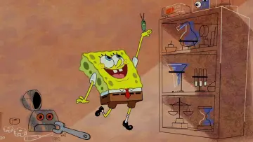 Zasłona do filmu "Spongebob: Na suchym lądzie" #626916