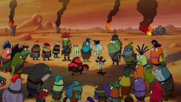 Zasłona do filmu "Spongebob: Na suchym lądzie" #626933