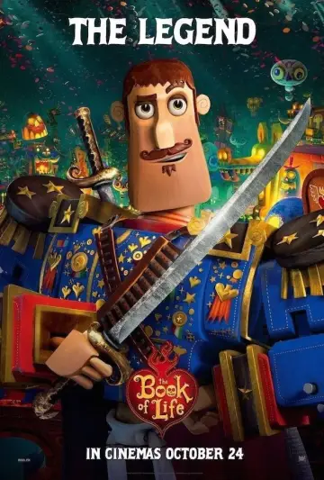 Plakat do filmu "Księga życia" #713246