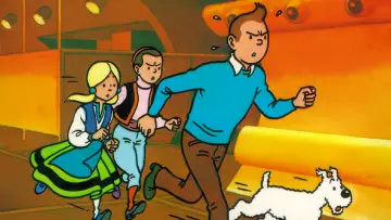 Zasłona do filmu "Tintin i Jezioro Rekinów" #1077942