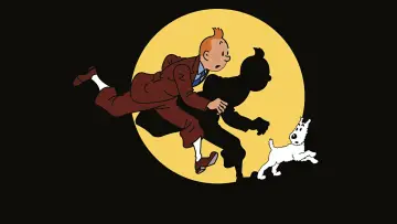 Zasłona do filmu "Tintin i Jezioro Rekinów" #435006