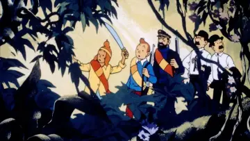 Zasłona do filmu "Tintin et le Temple du Soleil" #1859864