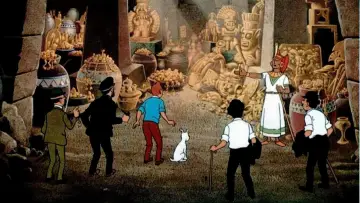 Zasłona do filmu "Tintin et le Temple du Soleil" #1859867