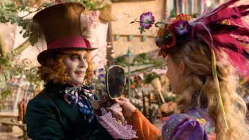 Zasłona do filmu "Alicja po drugiej stronie lustra" #279498