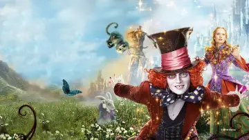 Zasłona do filmu "Alicja po drugiej stronie lustra" #641505