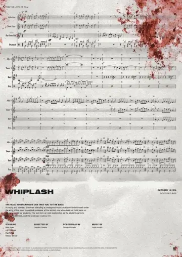 Plakat do filmu "Whiplash" #159679