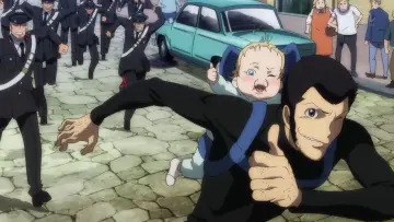 Zasłona do filmu "Lupin III: princess of the breeze - Kakusareta Kuuchuu Toshi" #425879