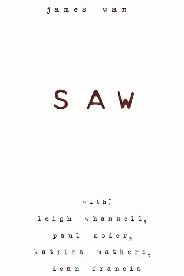 Plakat do filmu "Saw" #59518