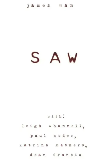 Plakat do filmu "Saw" #59520