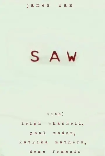 Plakat do filmu "Saw" #59521