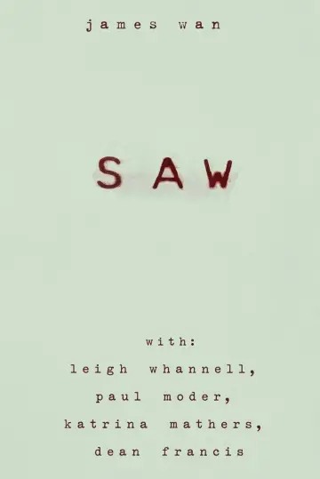 Plakat do filmu "Saw" #992793