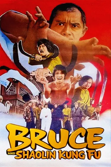 Bruce and Shaolin Kung Fu plakat