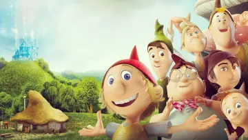 Zasłona do filmu "Siedmiu krasnoludków ratuje Śpiącą Królewnę" #408077