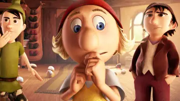 Zasłona do filmu "Siedmiu krasnoludków ratuje Śpiącą Królewnę" #408094