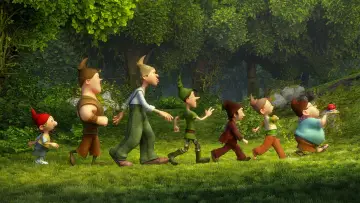 Zasłona do filmu "Siedmiu krasnoludków ratuje Śpiącą Królewnę" #408095