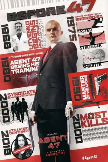 Plakat do filmu "Hitman: Agent 47" #710607