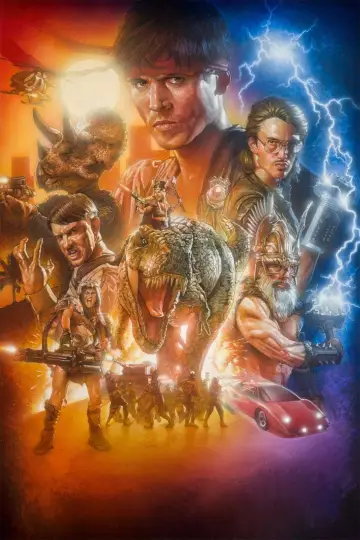 Plakat do filmu "Kung Fury: Pięści czasu" #1806574
