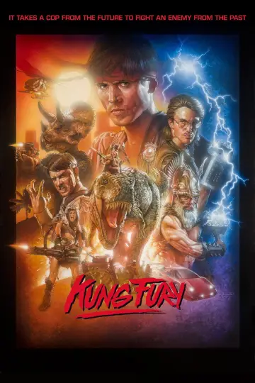Plakat do filmu "Kung Fury: Pięści czasu" #1833808