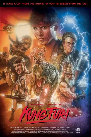 Plakat do filmu "Kung Fury: Pięści czasu" #213708