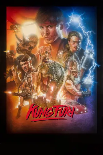 Plakat do filmu "Kung Fury: Pięści czasu" #213709