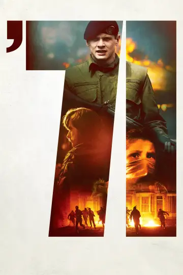 Plakat do filmu "W potrzasku. Belfast 