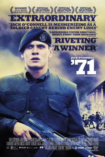 Plakat do filmu "W potrzasku. Belfast 