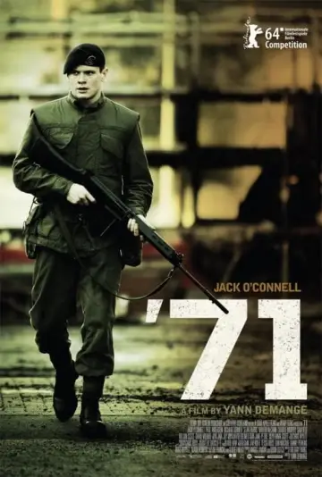 Plakat do filmu "W potrzasku. Belfast 